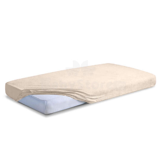 MATEX FROTTE PREMIUM fitted sheet 60x120 [TB0025_15] beige