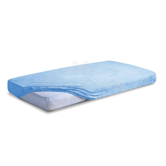 MATEX FROTTE PREMIUM fitted sheet 60x120 [TB0025_24] blue