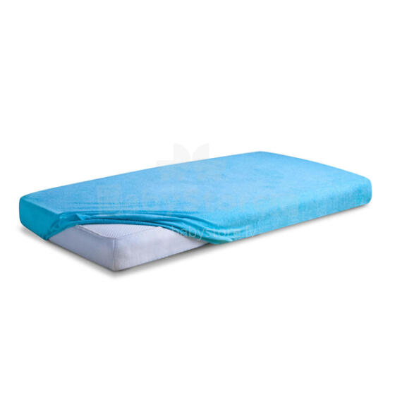 MATEX FROTTE PREMIUM fitted sheet 60x120 [TB0025_31] turquoise