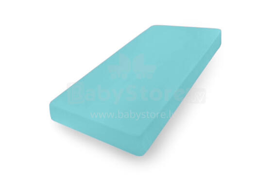 MATEX Fitted sheet JERSEY 60x120 [TB0027_31] turquoise