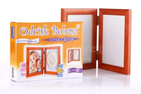 Baby Print - Brown Clay Frame
