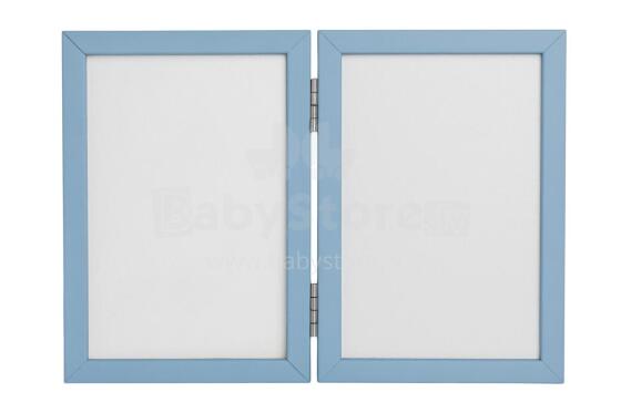 BABY PRINT Tiny Memories - Blue Clay Frame