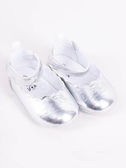 SCORPIO OBO-153G Silver shoes size 9-15m
