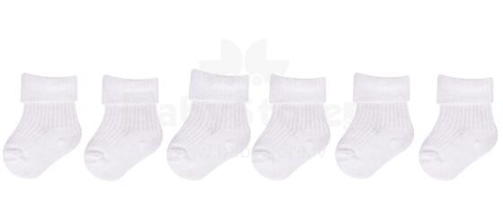 SCORPIO SKA-0009 Non-pressure socks rolled up white 6-9 m