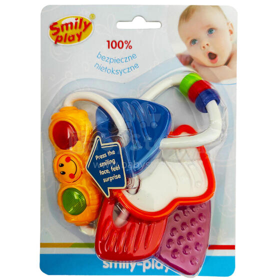 SMILY PLAY SP83647 Taustiņu grabulis