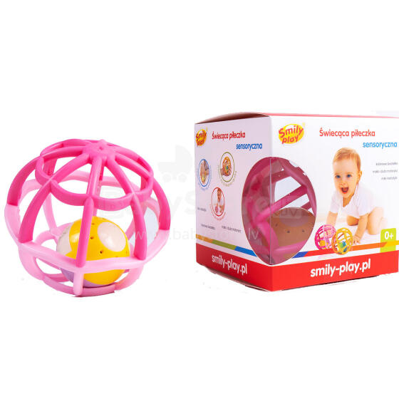 SMILY PLAY SP83659 Rattle glowing ball