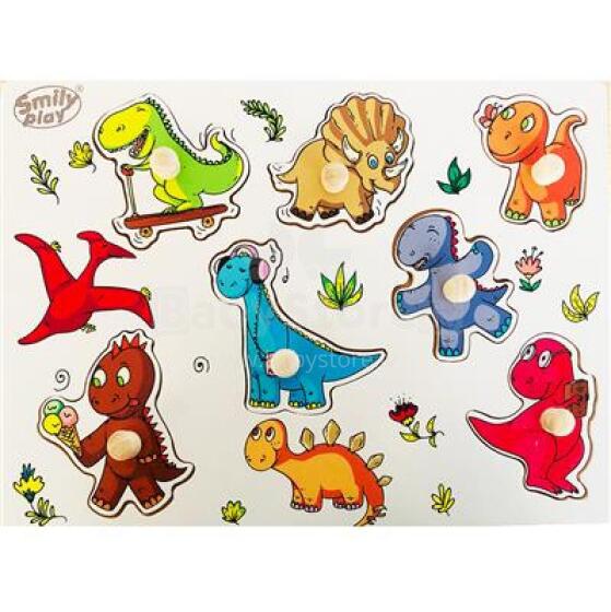 SMILY PLAY SPW83809 Dinosaurs puzzle