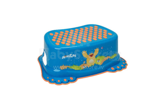TEGA MN-006-126 Anti-slip footrest Monsters blue