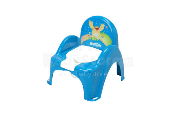 TEGA MN-007-126 Potty chair Monsters blue