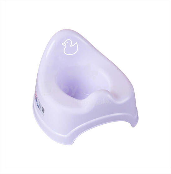 TEGA PO-072-133 Duck potty with music box, light purple