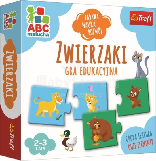 TREFL 01940 ABC Animals Game for Toddlers