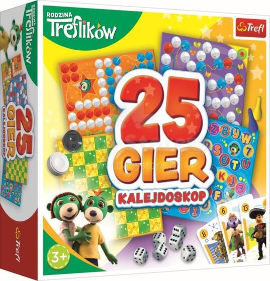 TREFL 02119 Калейдоскоп 25 игр Treflik Family