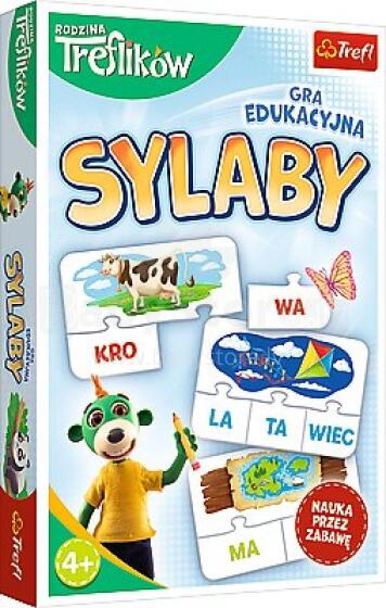 TREFL 02258 Game - Syllables Treflik Family