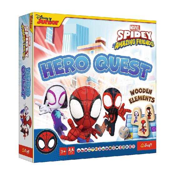 TREFL 02436 Spidey Hero Quest Board Game