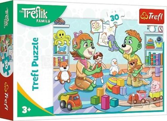TREFL 18303 Puzle 30 Priecīgā Trefliku ģimene