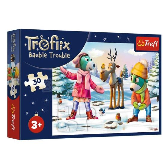 TREFL 18313 Puzzle 30 Trefliks' Christmas Time