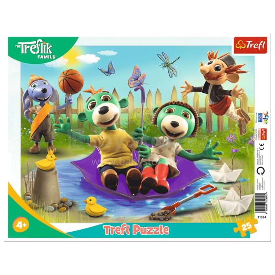 TREFL 31364 Puzles 25 rāmji — Creative Trefliki