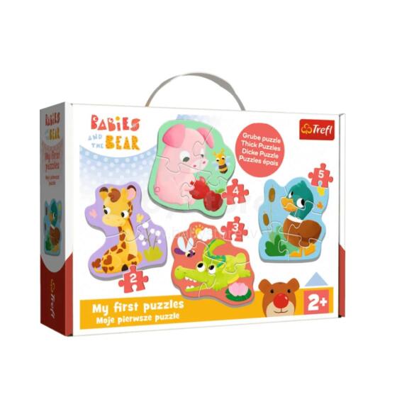 TREFL 36135 Baby Classic Puzzle Baby Animals