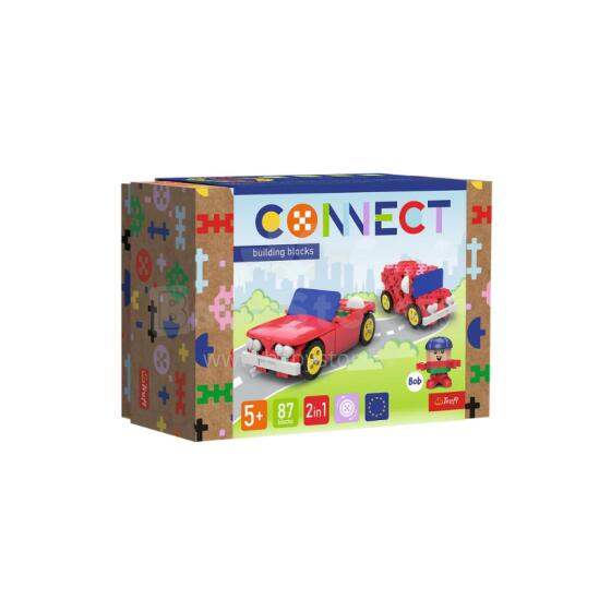 TREFL 61970 Connect 2in1 bloki - kabriolets / furgons
