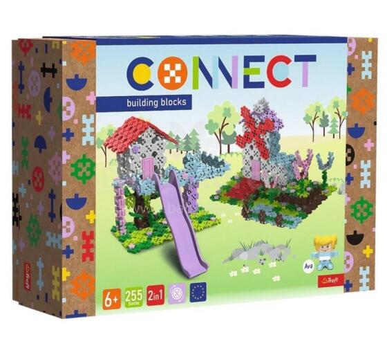 TREFL 61978 Connect 2in1 Blocks - Tree House / Windmill