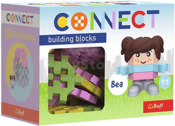 TREFL 62004 Klocki Connect - Pocket 35 Girl BEA