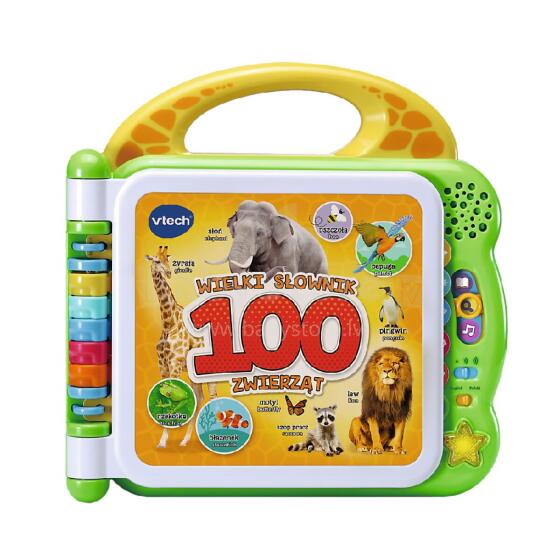 VTECH 61457 Lielā dzīvnieku vārdnīca