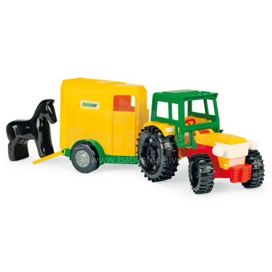 WADER 35003 Tractor with horse trailer