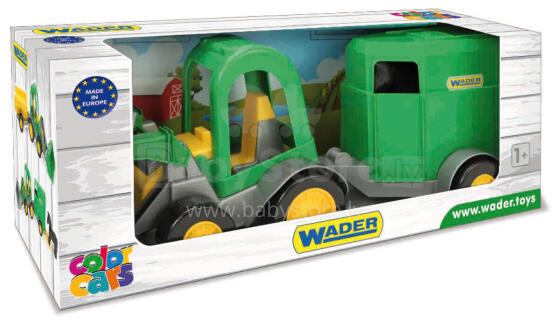 WADER 35220 Фермерский погрузчик Трактор с прицепом