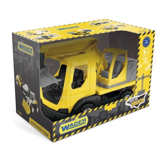 Экскаватор WADER 35366 Tech Truck в коробке