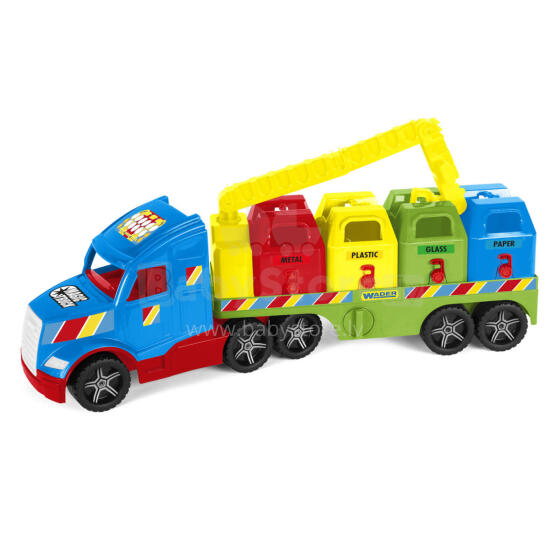 WADER 36321 Magic Truck Базовый мусоровоз для переработки отходов