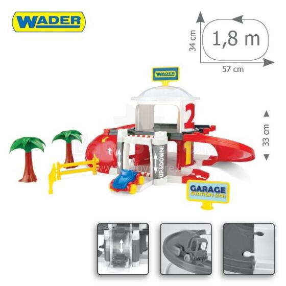 WADER 50300 Гараж с лифтом - 2 уровня