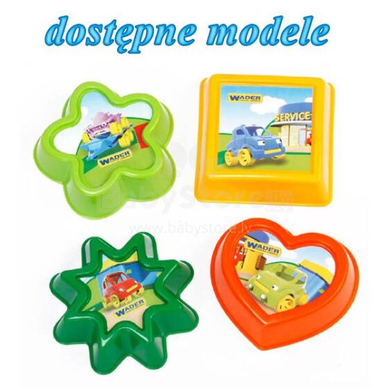 WADER 75037 Happy Summer - Sand set with IML 8 pcs. - 2 types
