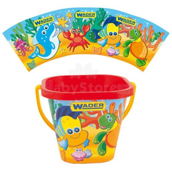 WADER 75044 Happy Summer - Smilšu komplekts ar IML 9 gab. - 2 veidi