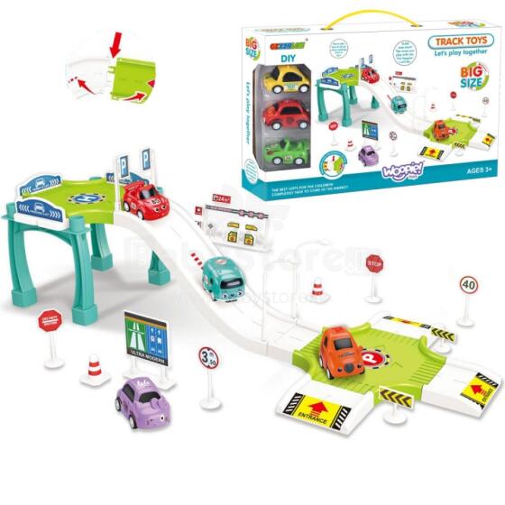 WOOPIE 42967 Trase Parking Garage +3 Cars