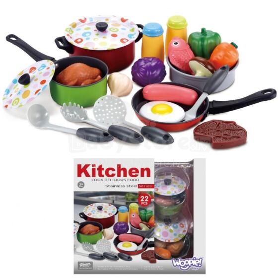 WOOPIE 43070 Mega Chef set 22 pcs.