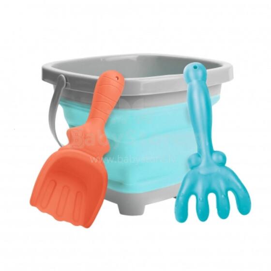 WOOPIE 43759 Square Folding Bucket Blue