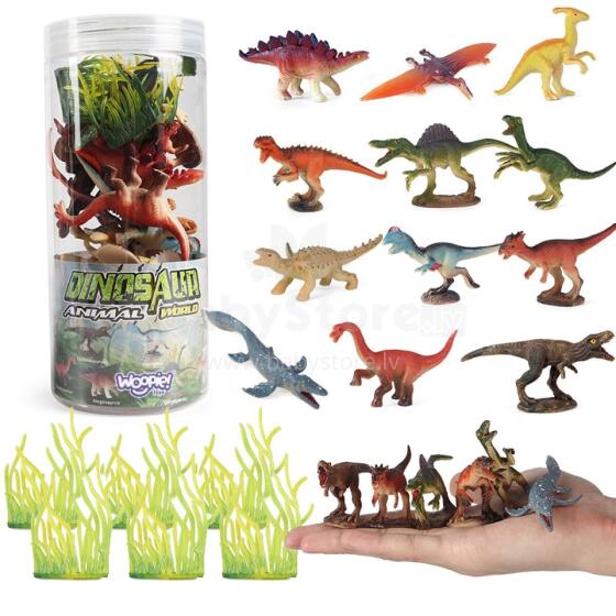 WOOPIE 47108 18 dinozauru figūru komplekts
