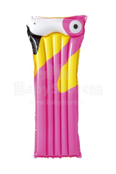 BESTWAY 44021 Матрас для плавания Tropical Bird Розовый 1.83x76
