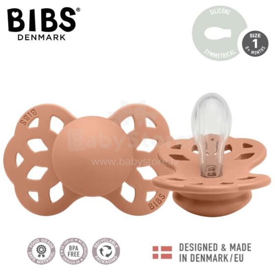 BIBS 441246 Soother INFINITY SYMETRICAL PEACH S