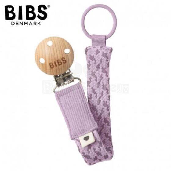 BIBS 9401111 PACIFIER BRAID держатель для пустышки 100% органический хлопок GOTS Небесно-лиловый