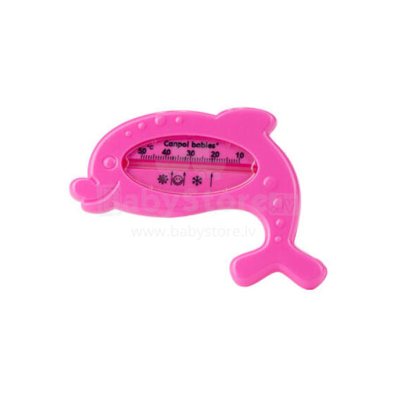 CANPOL 2/782 Pink dolphin bath thermometer