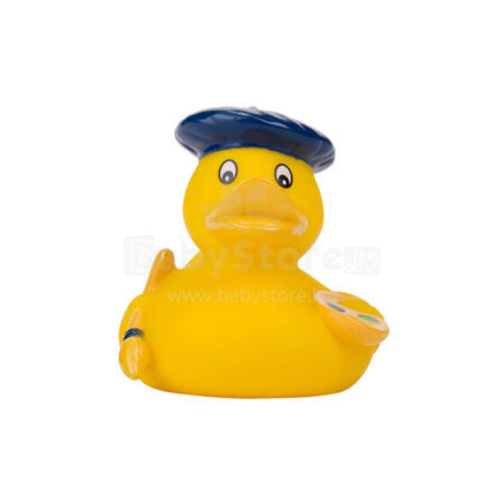 CANPOL 2/992 Игрушки-уточки с пищащими звуками - Malarz blue