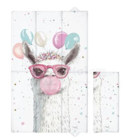 CEBA 307-000-782 Foldable changing mat large 50x80 Basic Crazy Llama