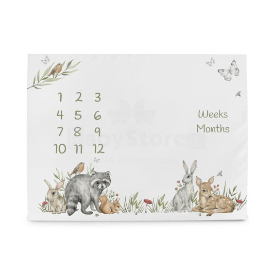 CEBA 309-000-641 Photo mat 92x72 Basic Animals*