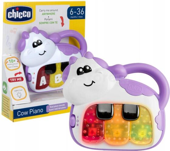 CHICCO 00011159000000 ИГРУШКА Корова пианино