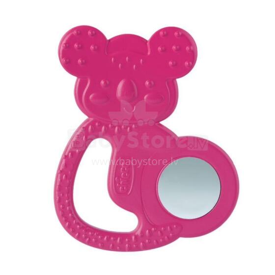 CHICCO 00028150100000 Stainless steel teether Koala 4m+ girl
