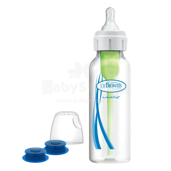 Dr.Browns SB815-MED Standard bottle 250ml with a special feeding system for infants with cleft lip or palate
