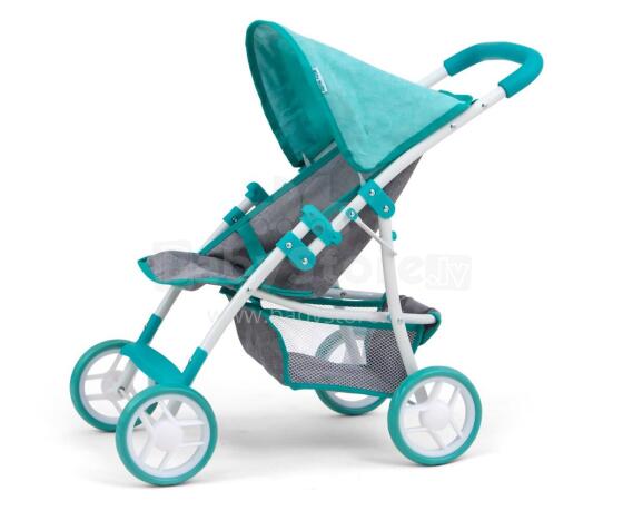 MILLY MALLY 3105 Natalie Prestige Mint leļļu ratiņi
