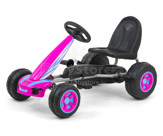 MILLY MALLY 3128 Viper Pink Pedal Go-Kart