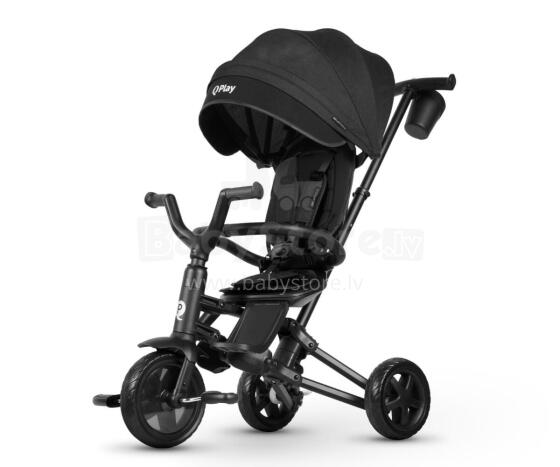 MILLY MALLY 5241 Qplay trīsritenis Nova Niello melns